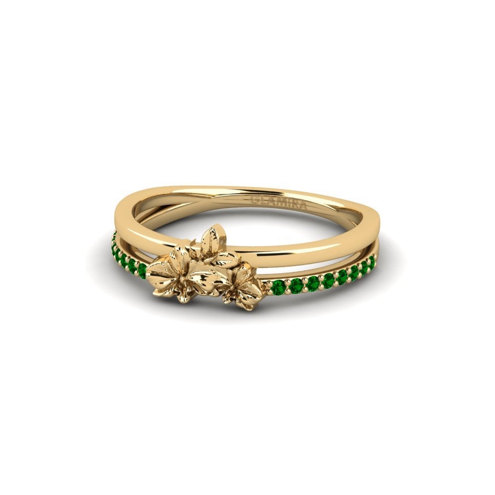 Circonita Verde Anillo Mulberry