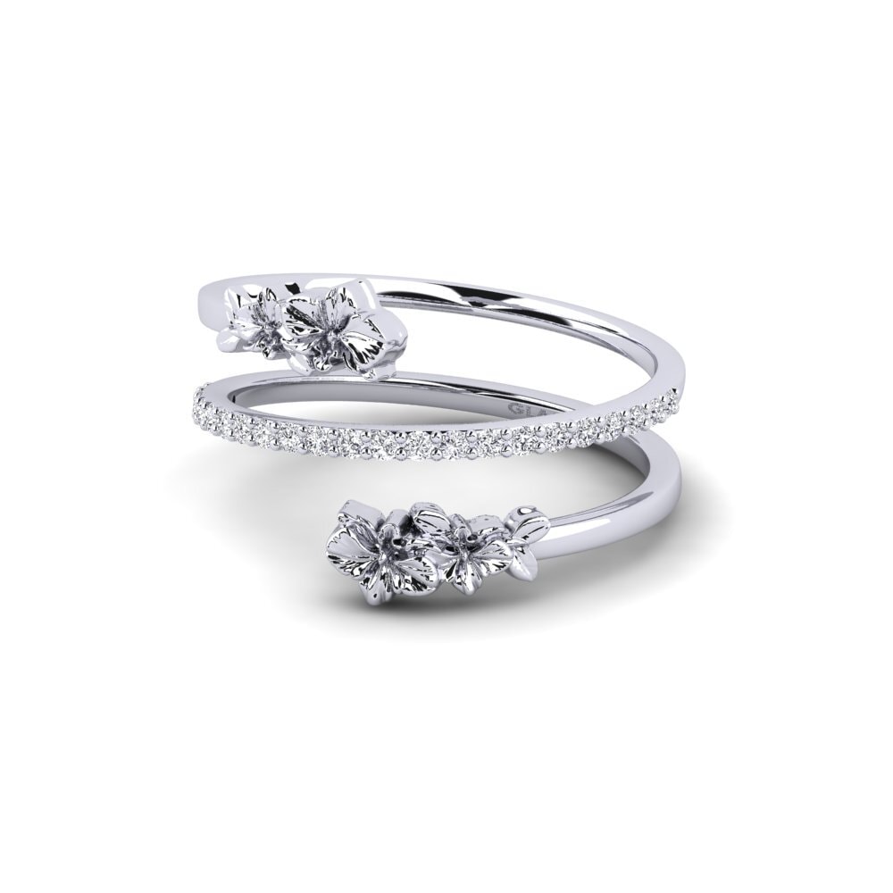Platino Anillo Noirelle
