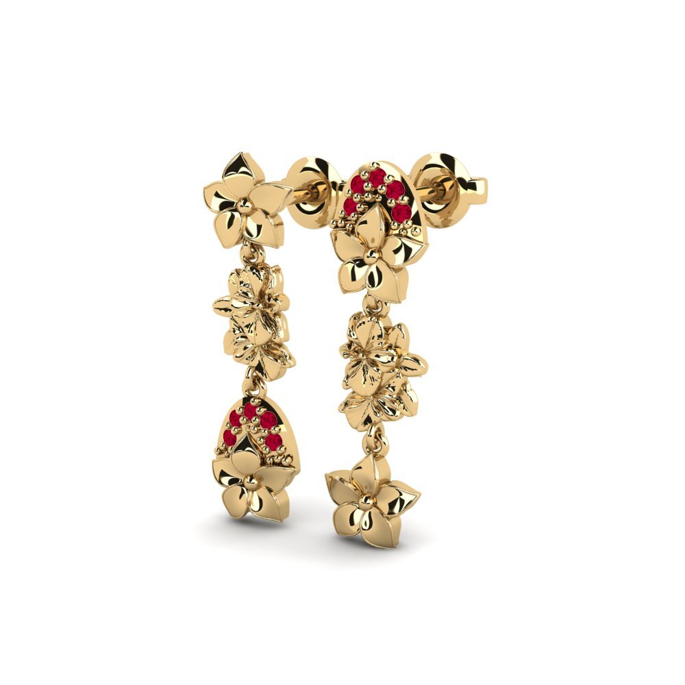Ruby Women's Earring Regenta