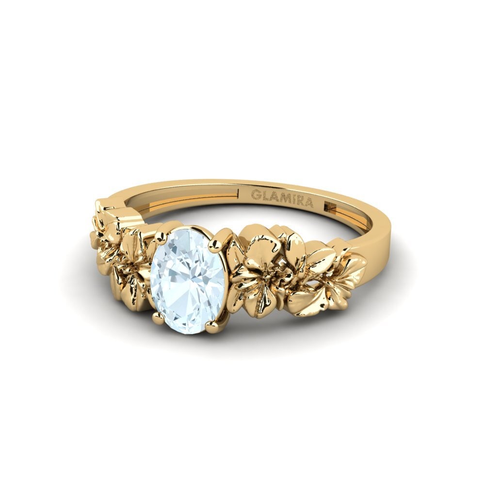 Aguamarina Anillo Renelle
