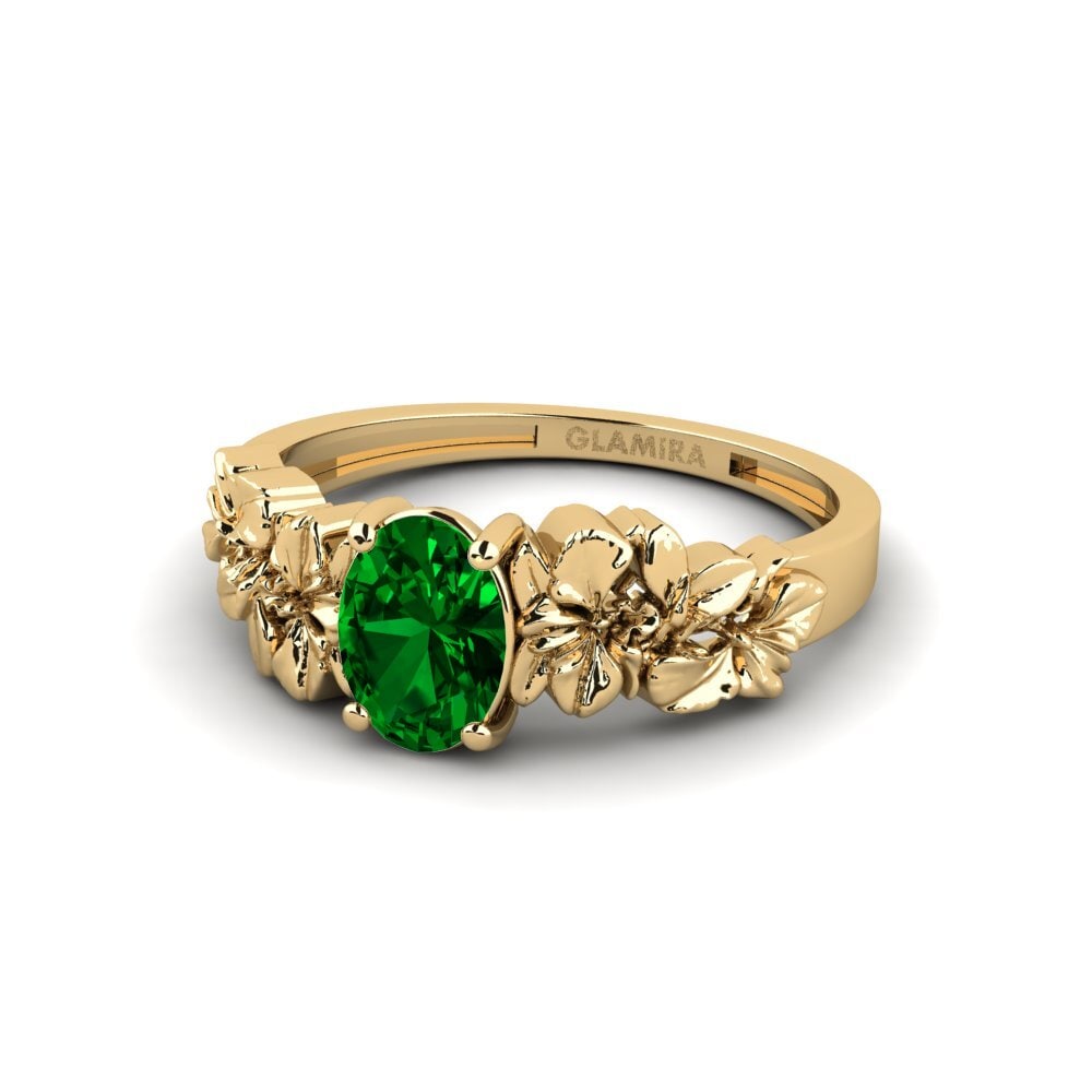 Circonita Verde Anillo Renelle