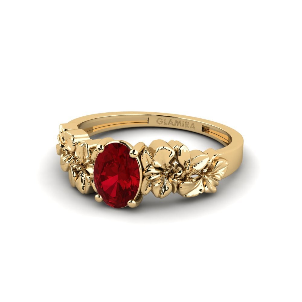 Circonita Roja Anillo Renelle