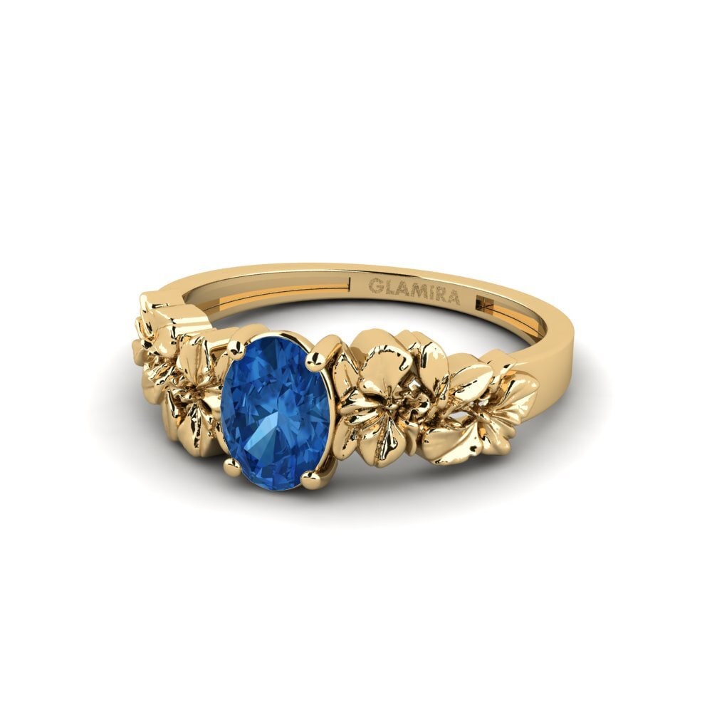 Dark Blue Zirconia Ring Renelle