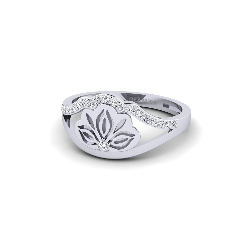 Platino Anillo Rudang