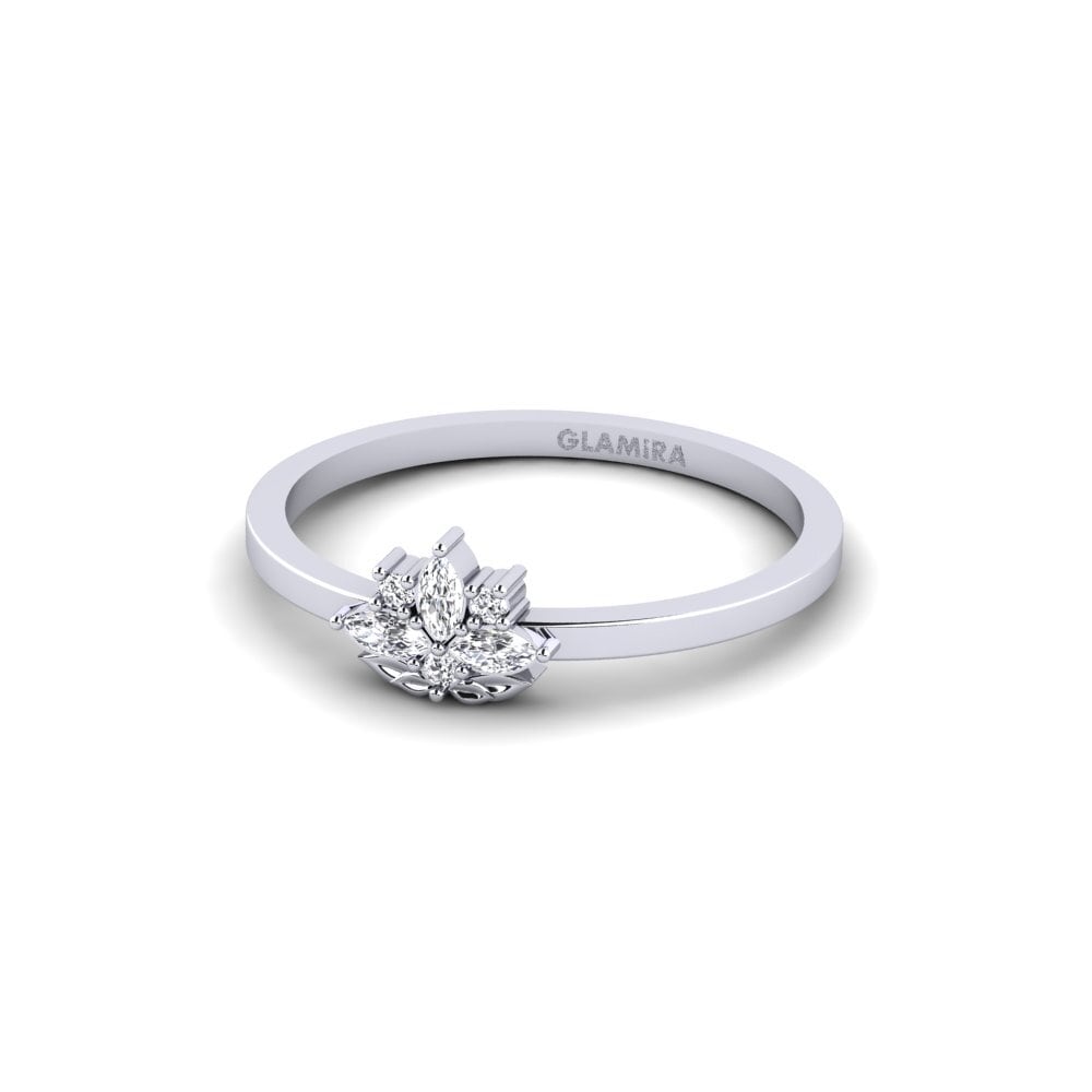 Platino Anillo Samklang
