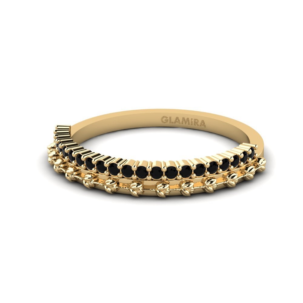 Zafiro negro Anillo Sinnesro