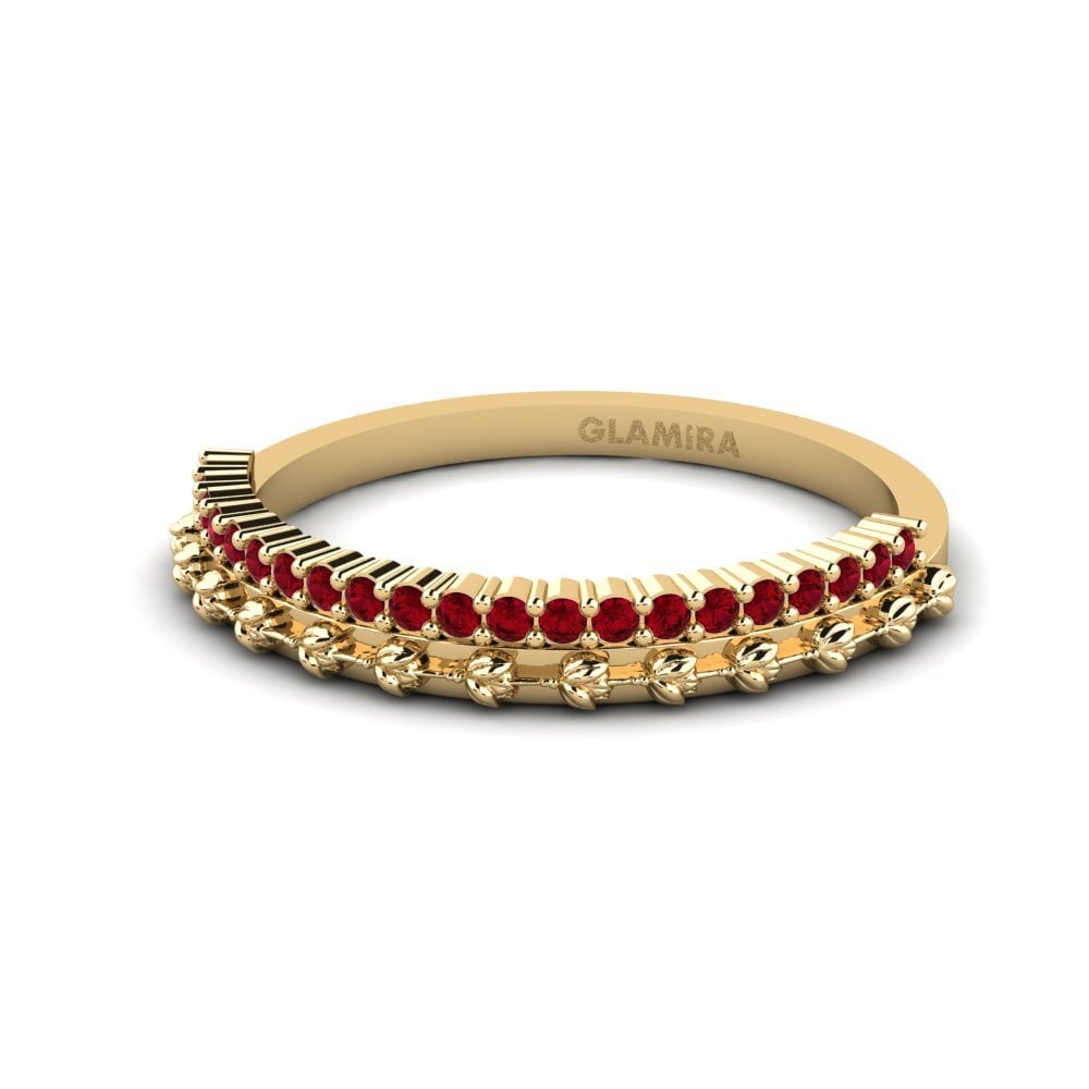 Circonita Roja Anillo Sinnesro