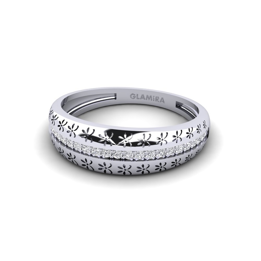 Platino Anillo Tsakeke
