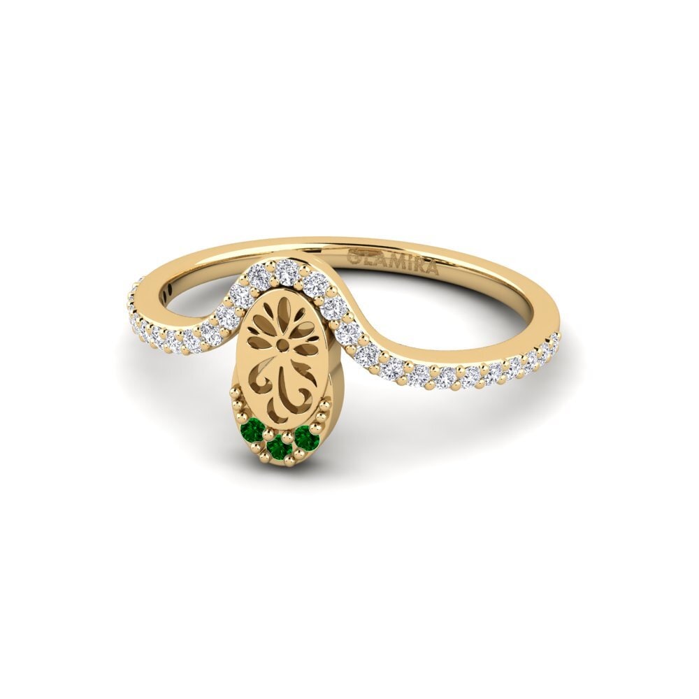 Circonita Verde Anillo Ugyohewe