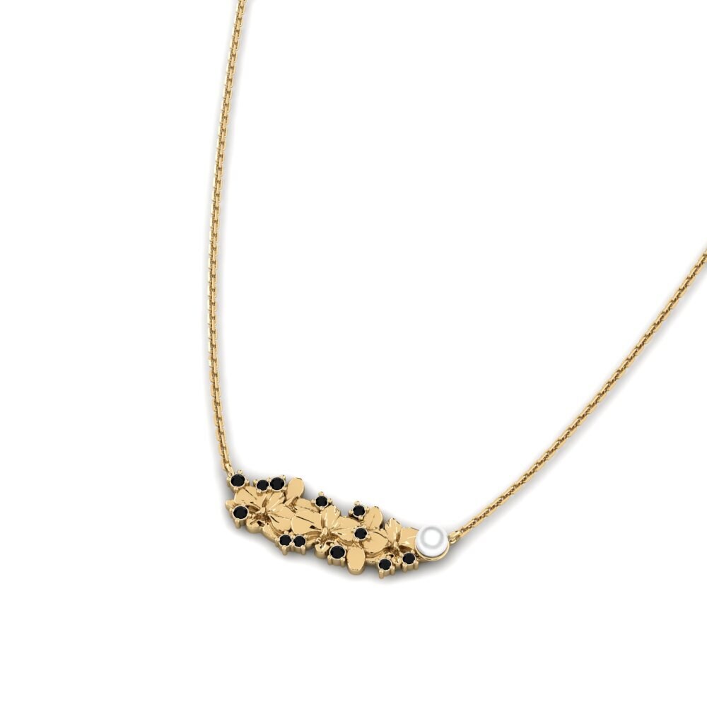 Black Diamond Women's Necklace Viore