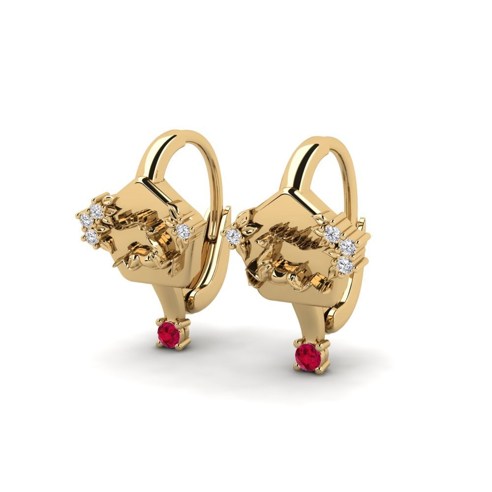 Ruby Women's Earring Chiaroscuro