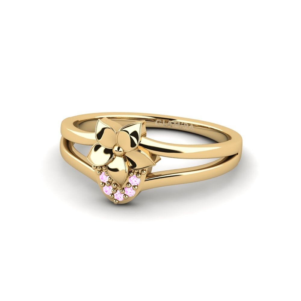 Pink Sapphire Ring Delancey