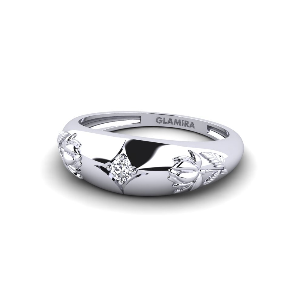 Platino Anillo Djupverkan