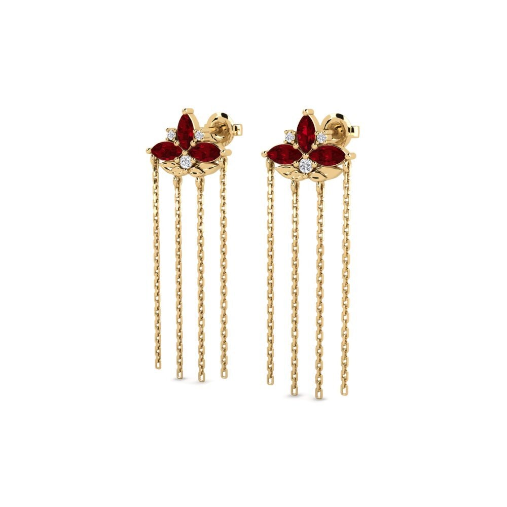 Ruby Women's Earring Egenartad