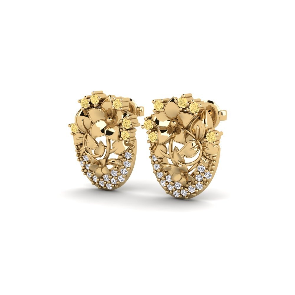 Yellow Diamond Women's Earring Elera