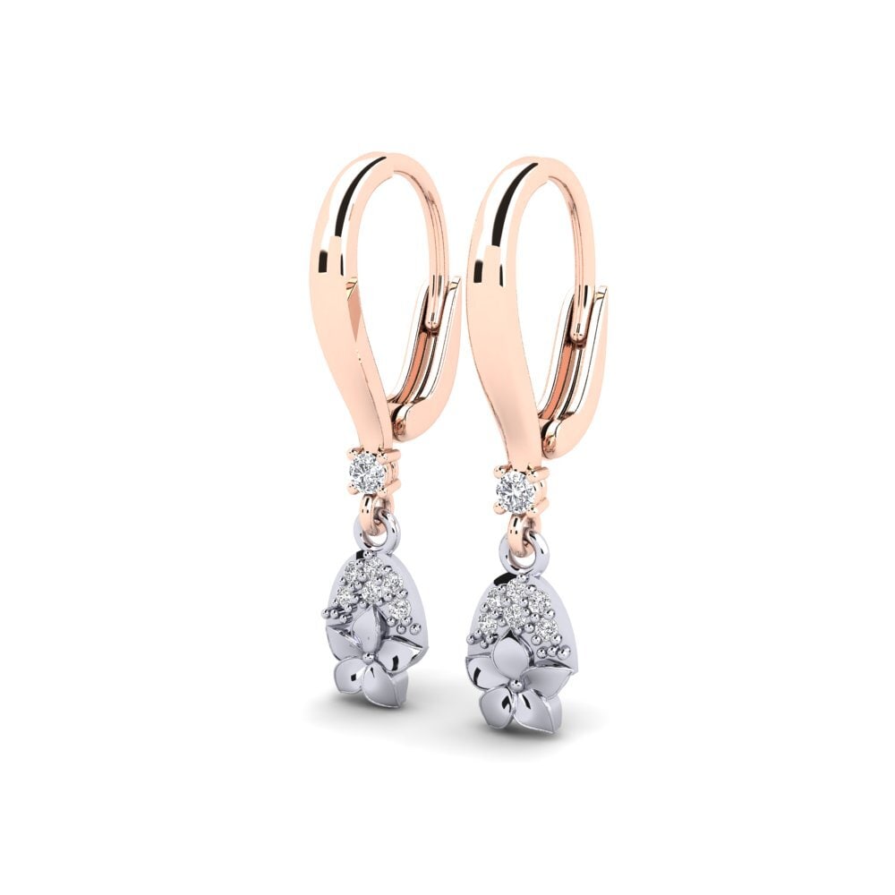 red_white-585 Women's ต่างหู Eleventh