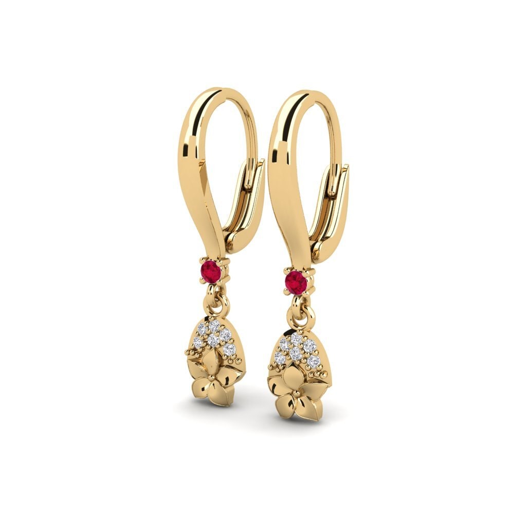 Ruby Women's Earring Eleventh