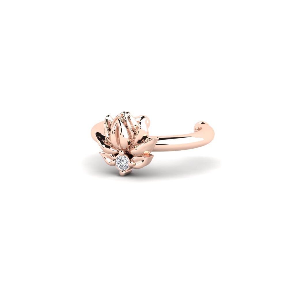 14K Rood Goud Dames Oorbellen Etterklang