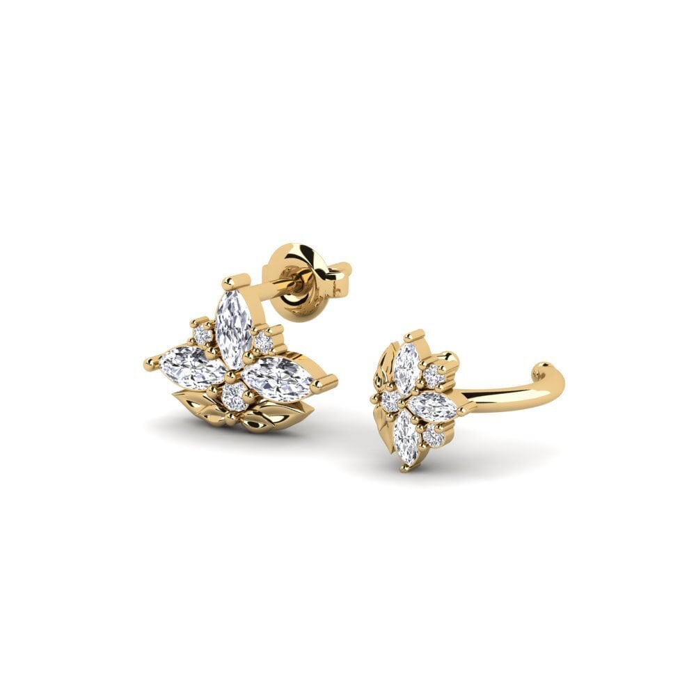 Diamant Boucle d'oreille femme Forankrad - SET