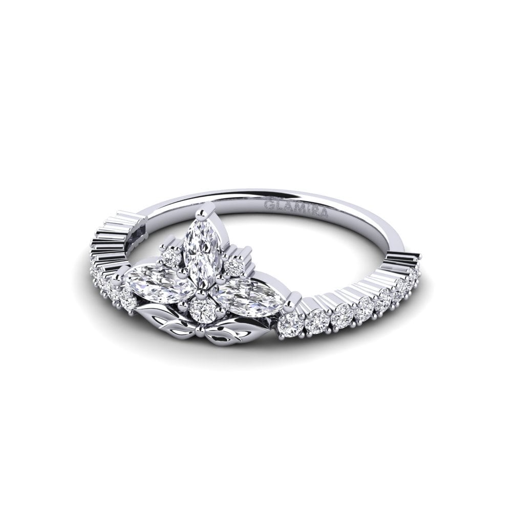 Platino Anillo Intaglio