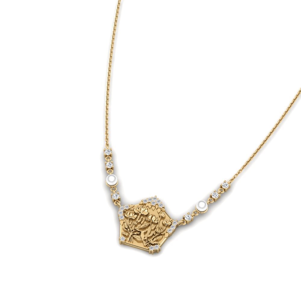Zirconia Women's Necklace Lavondula