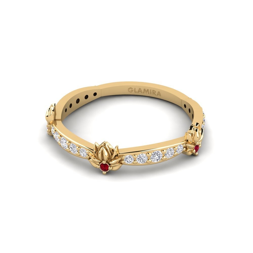 Circonita Roja Anillo Ljusning