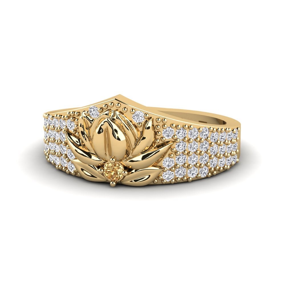 Brown Diamond Ring Profundidade