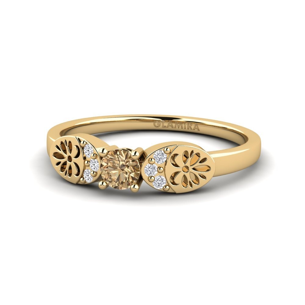 Brown Diamond Ring Vrolik