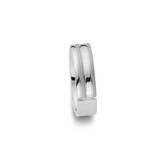 Men's Ring Amazing Joy 585 White Gold