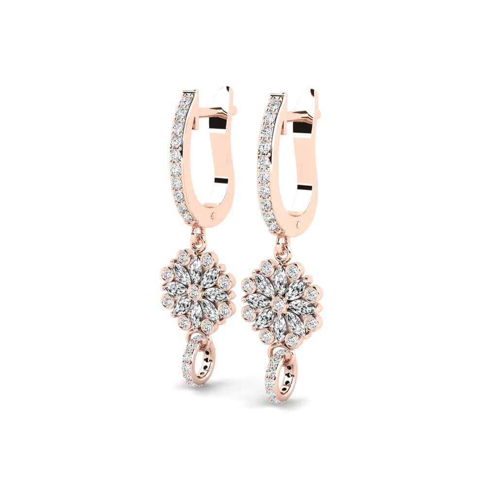 Đá Moissanite Bông tai nữ Aarne