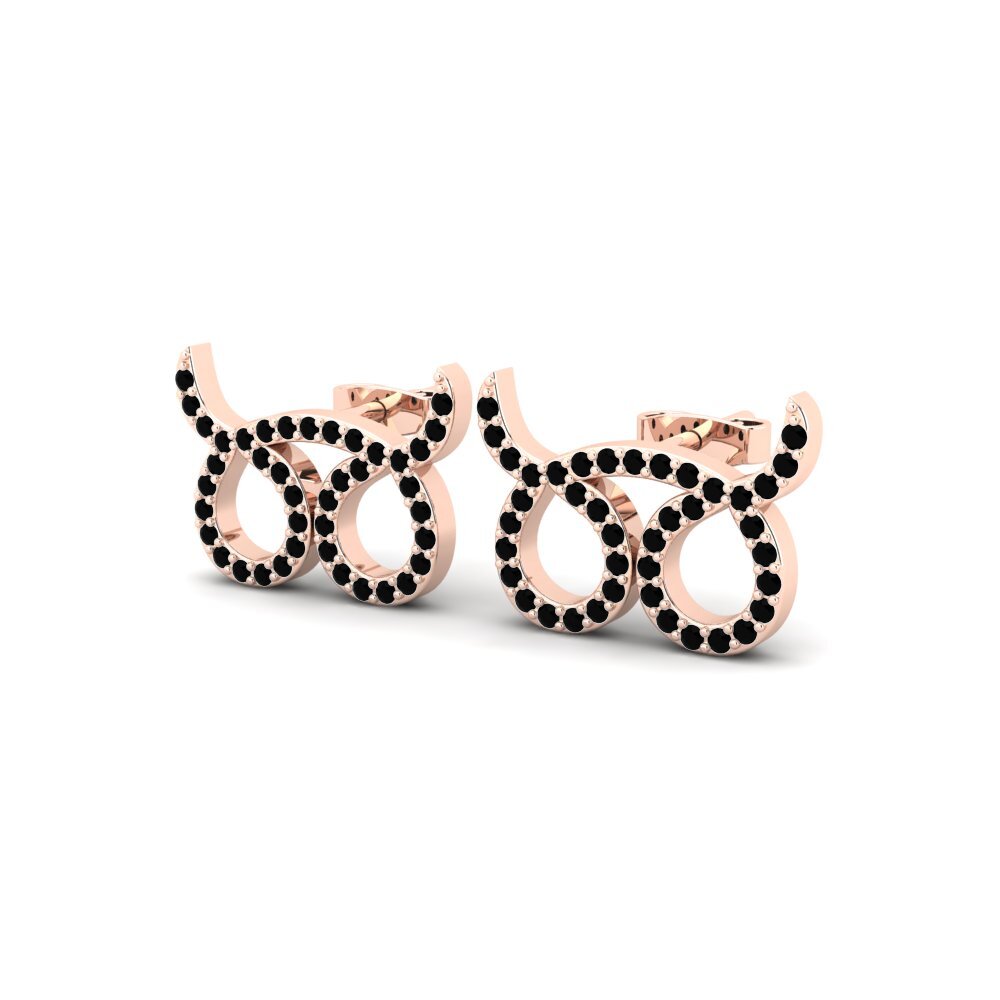 Black Sapphire Earring Belnido