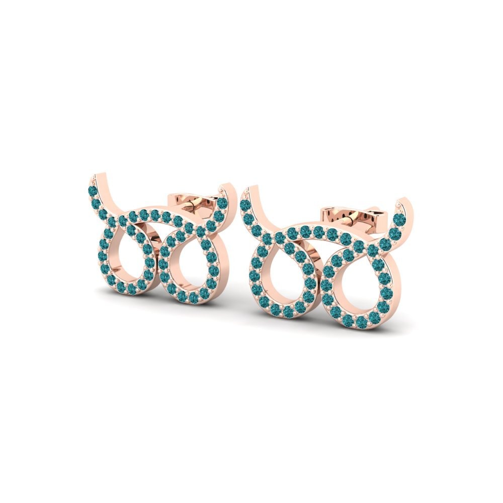Blue Diamond Earring Belnido