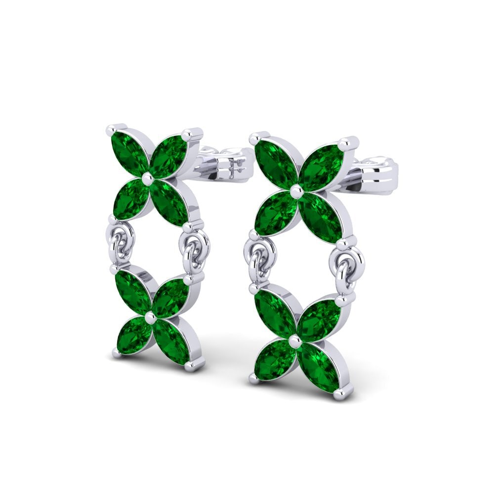 Marquesa Circonita Verde Pendiente de mujer Bendiks