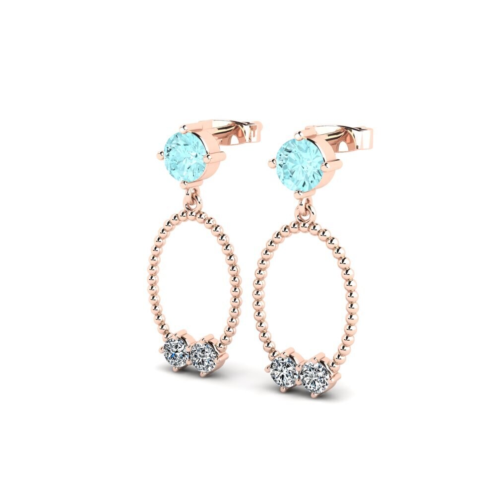 Aquamarine Women's Earring Ranj