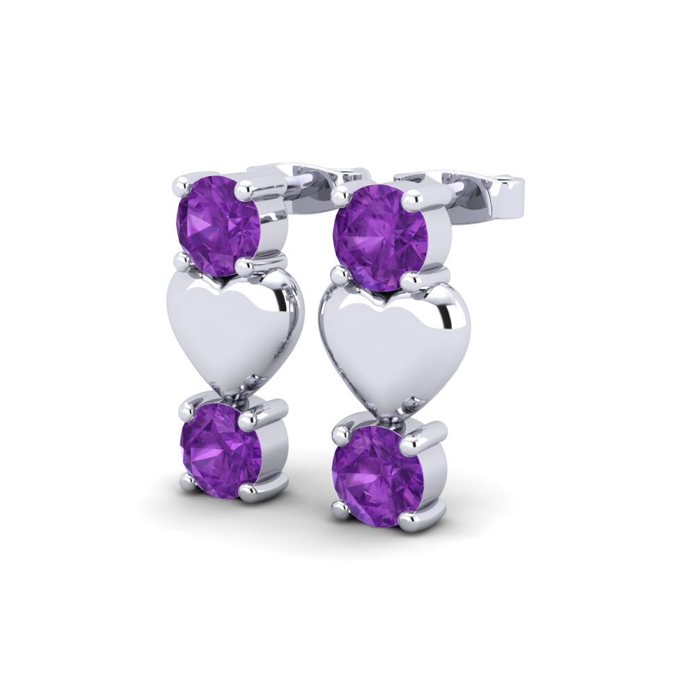 Amethyst Women's Earring Fedele