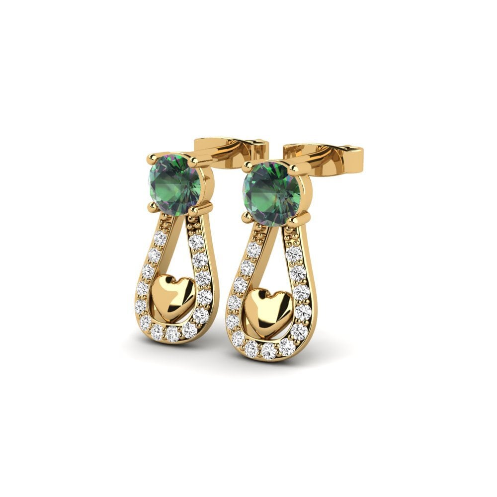Mystic Topaz Women's Earring Fortensia