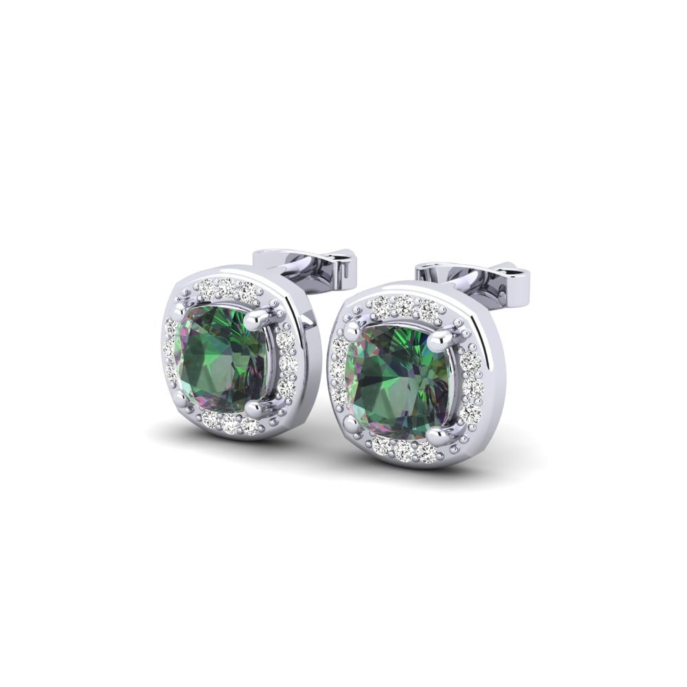 Đá Topaz Huyền Bí Bông tai nữ Fulvio