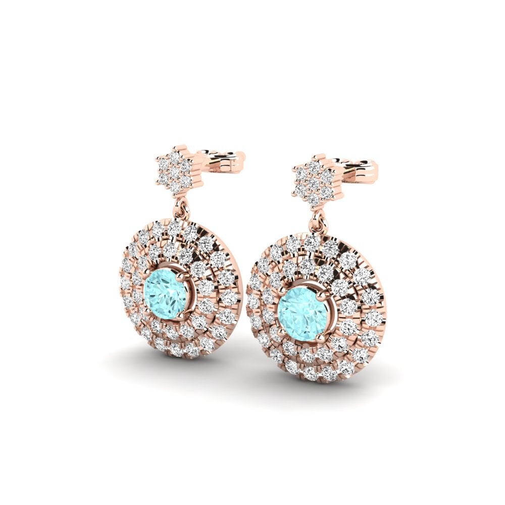 Aquamarine Women's Earring Kalle