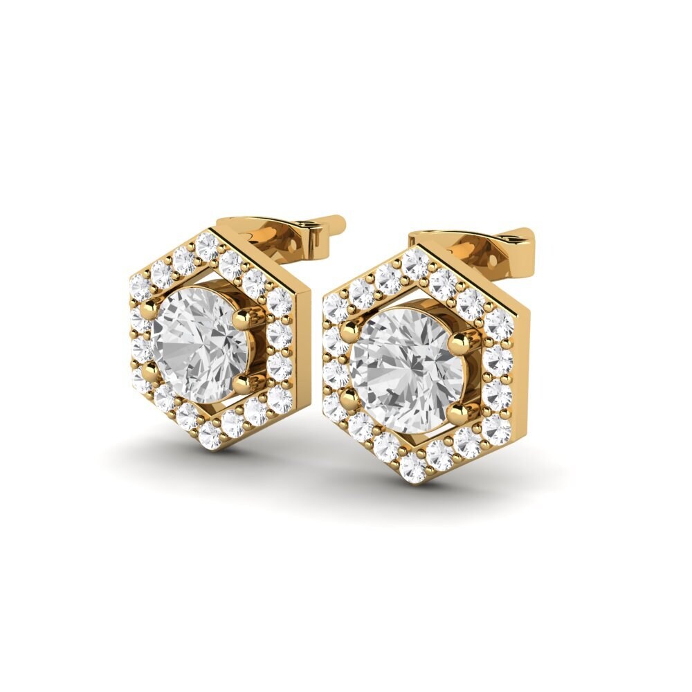 White sapphire Women's Earring Stileva