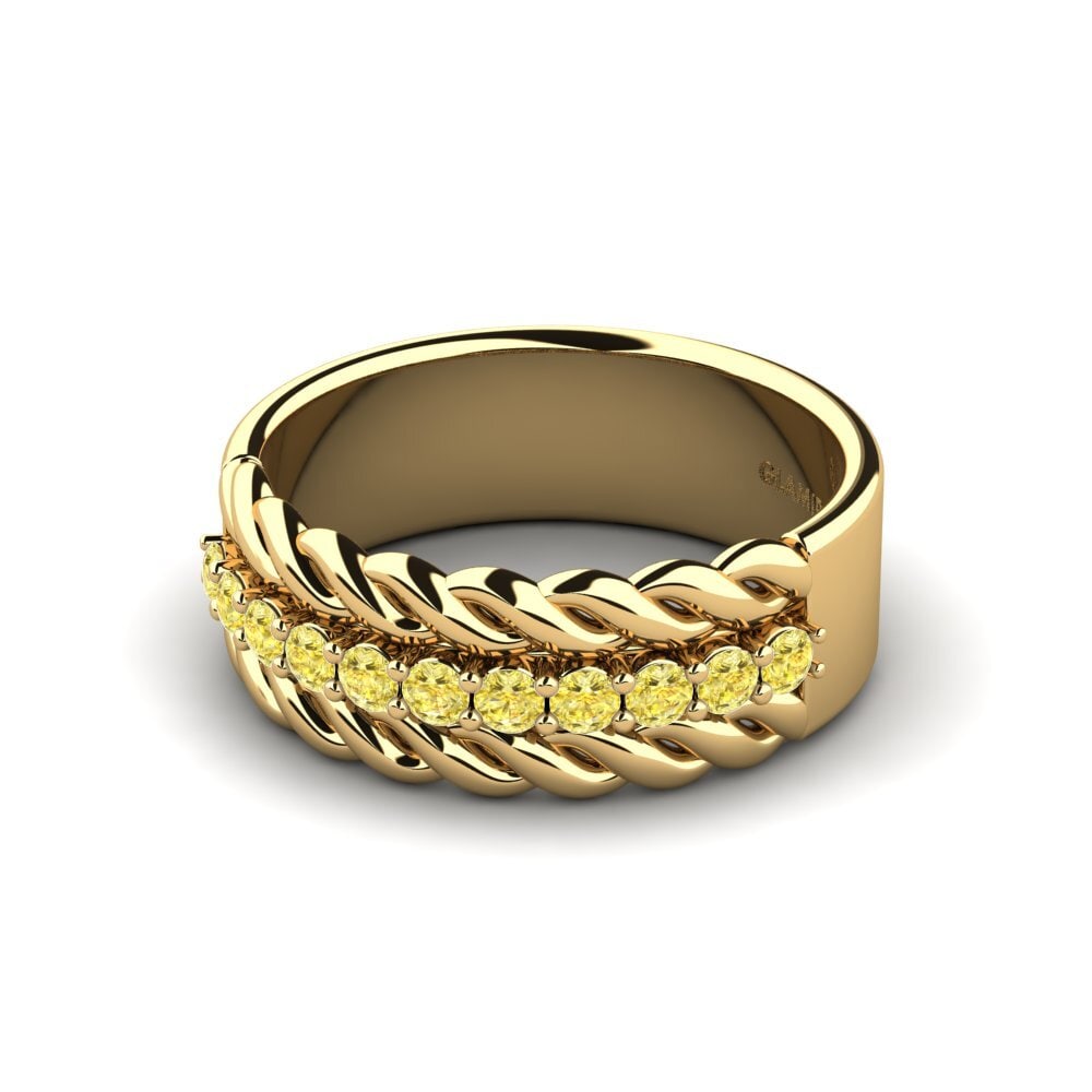Yellow Sapphire Ring Agnarr