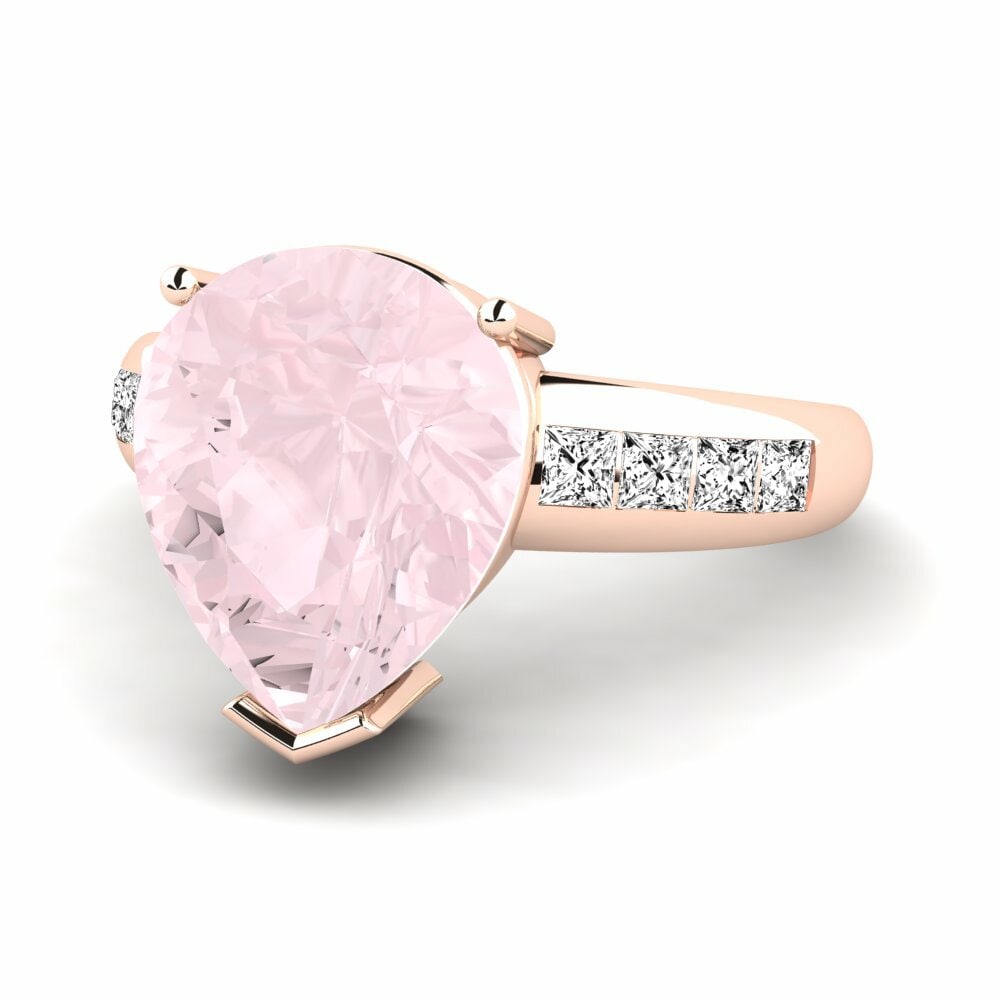Rose Quartz Ring Barinda