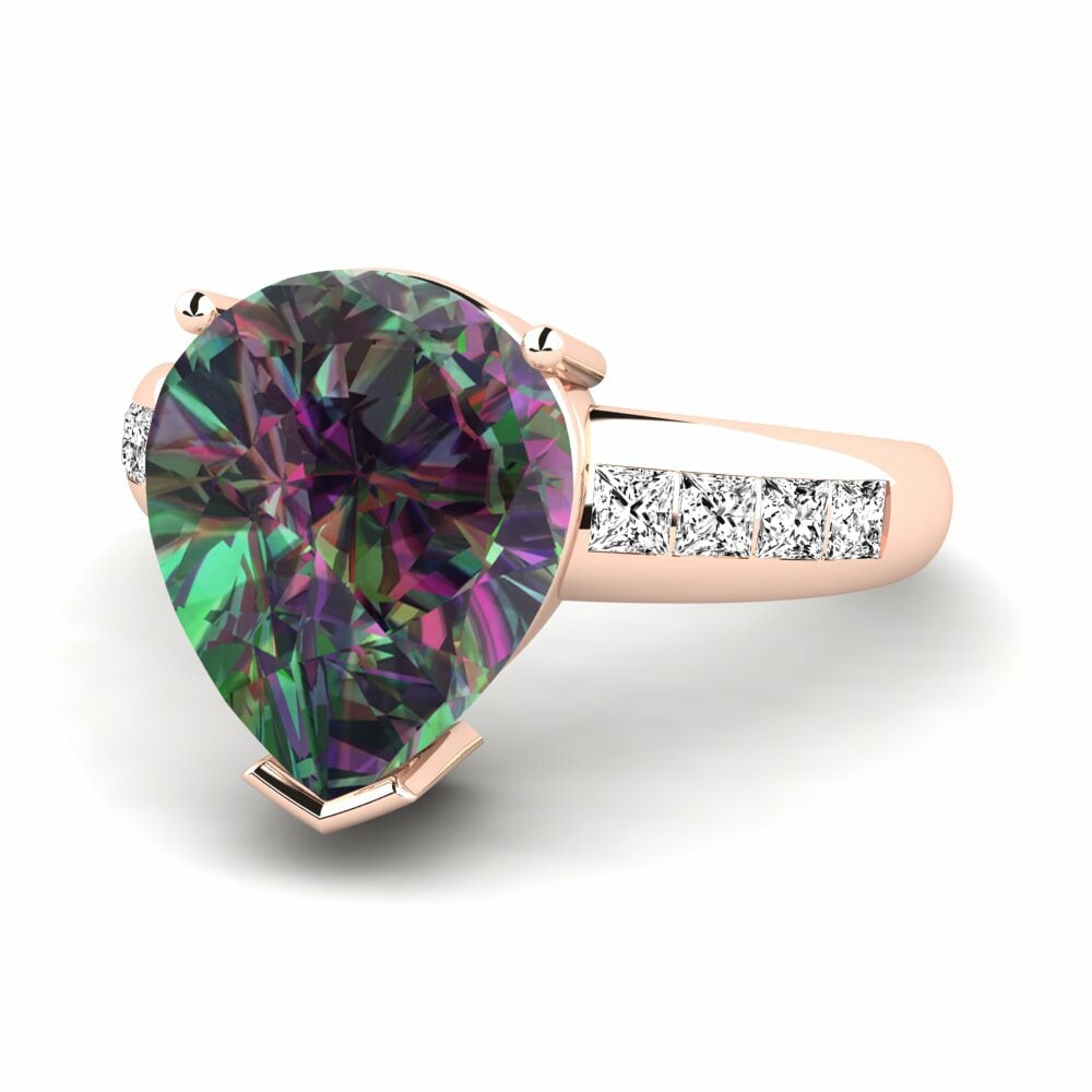 Mystic Topaz Ring Barinda