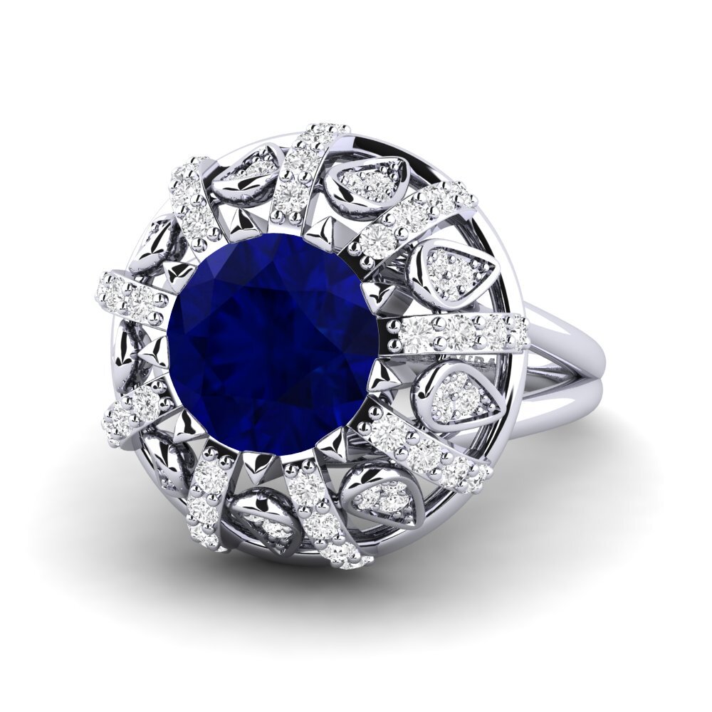 Sapphire Engagement Ring Cindie