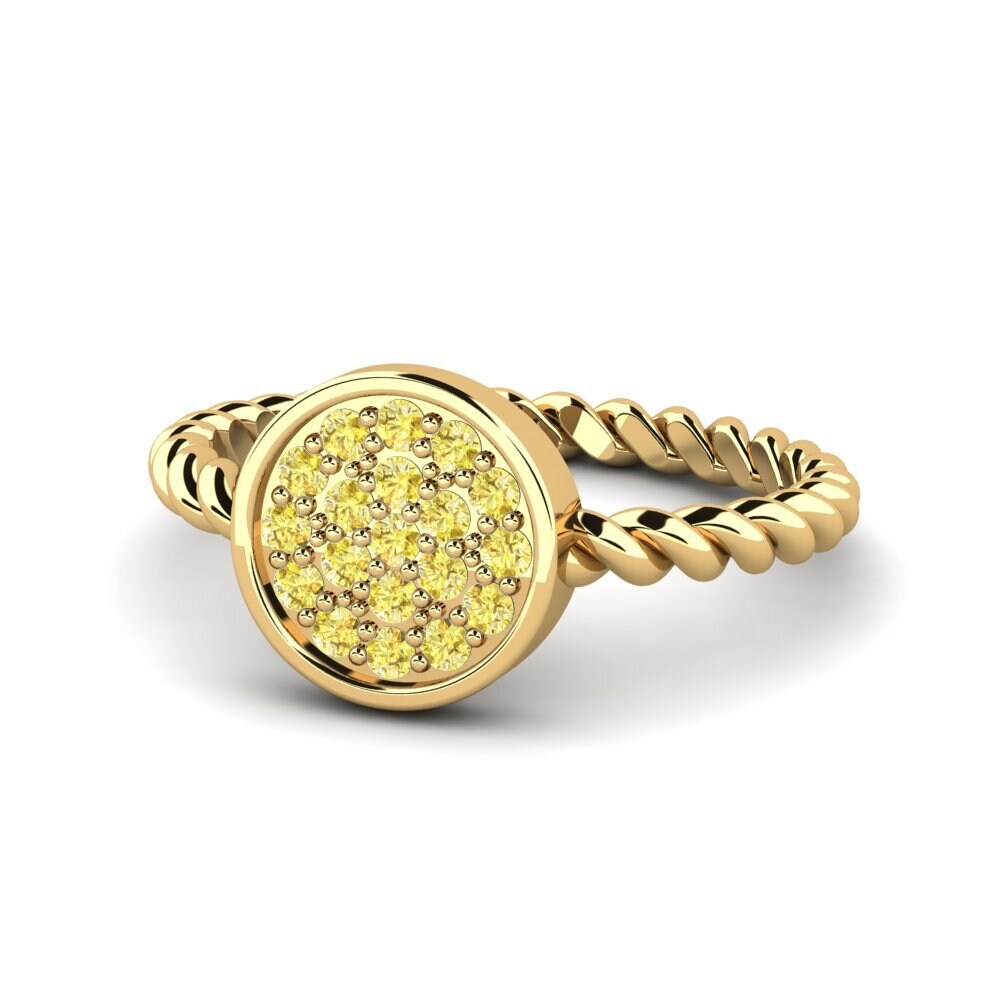 Yellow Sapphire Ring Faler