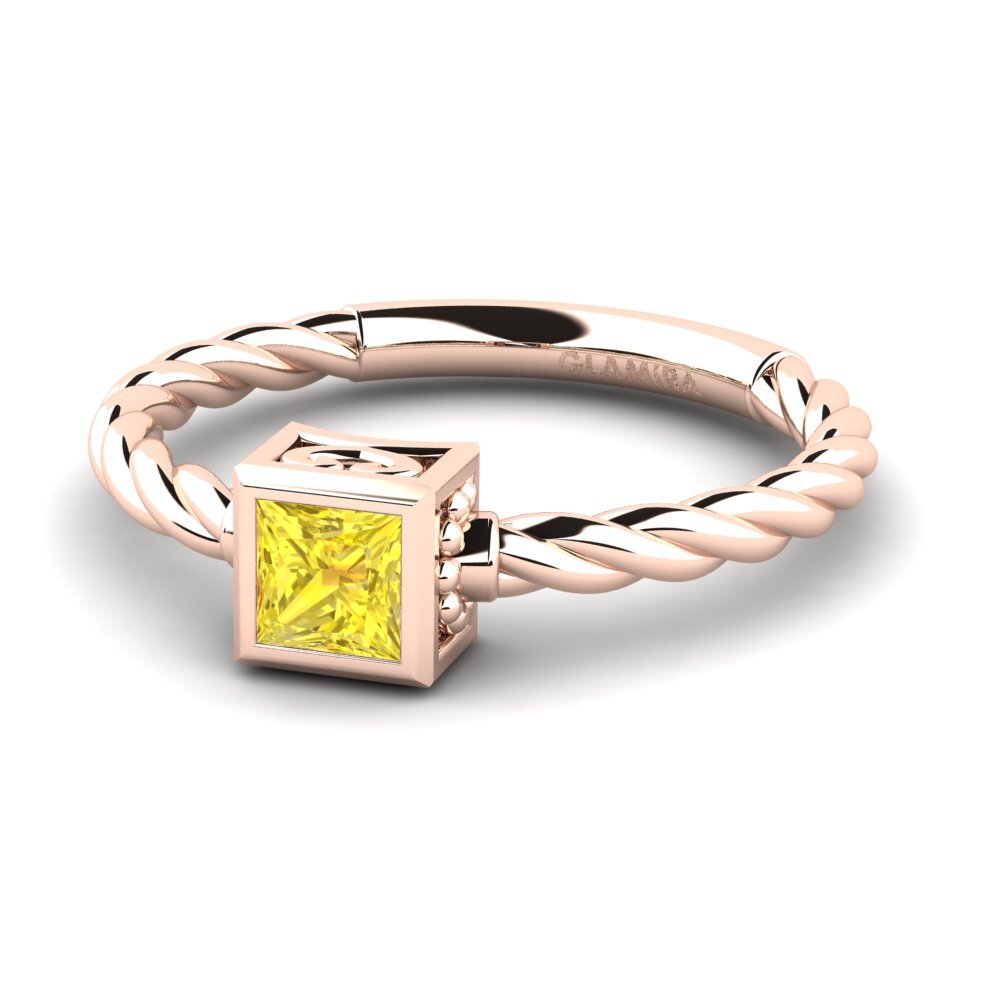Yellow Sapphire Ring Haggard
