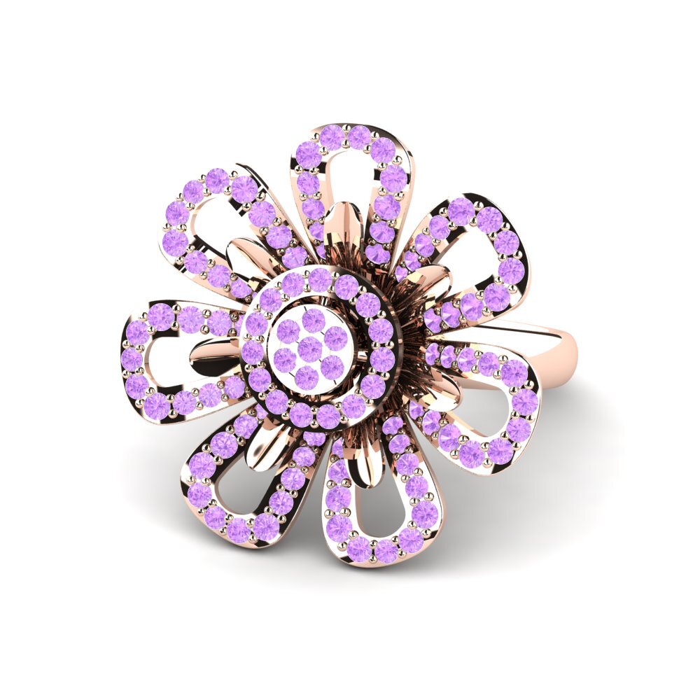 Amatista Anillo Hawk