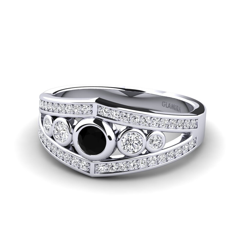 Black Diamond Engagement Ring Ratee