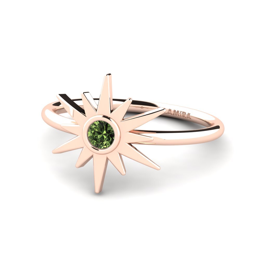 Grüner Saphir Ring Shibley