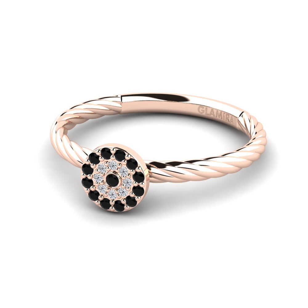 Diamante Negro Anel Uberto
