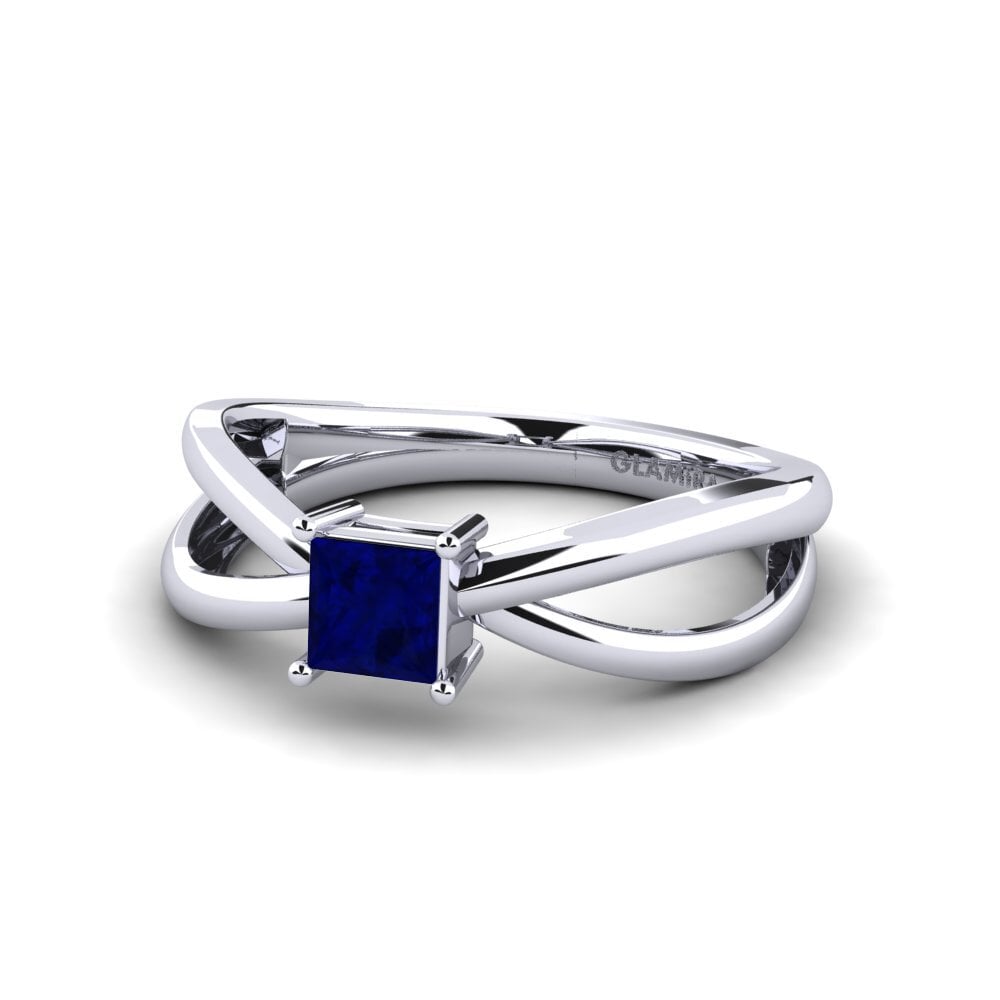 Princess Sapphire Engagement Ring Umbreon